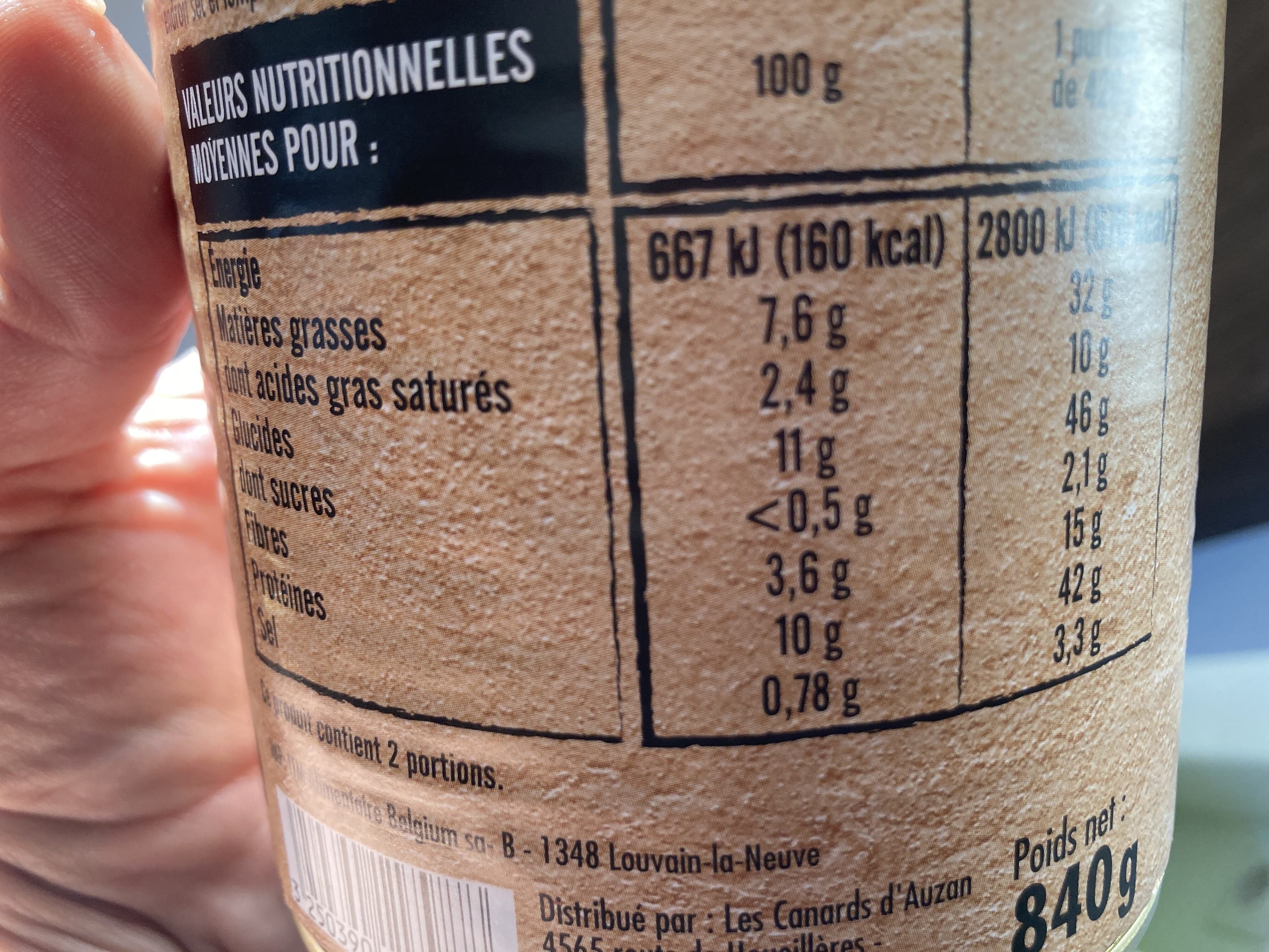 Sélection Intermarché Cassoulet de castelnaudary au confit de canard packshot