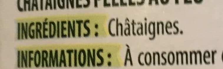 Saint eloi BOCAL Châtaignes entières à sec - 420 g / 720 ml packshot