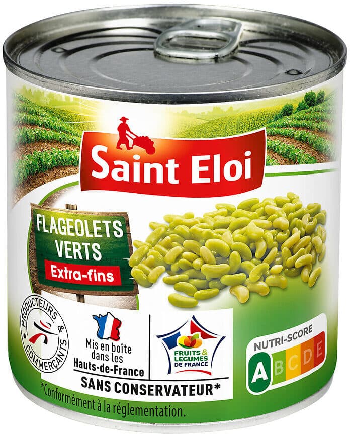 Saint eloi Flageolets verts extra fins - 72 cL packshot