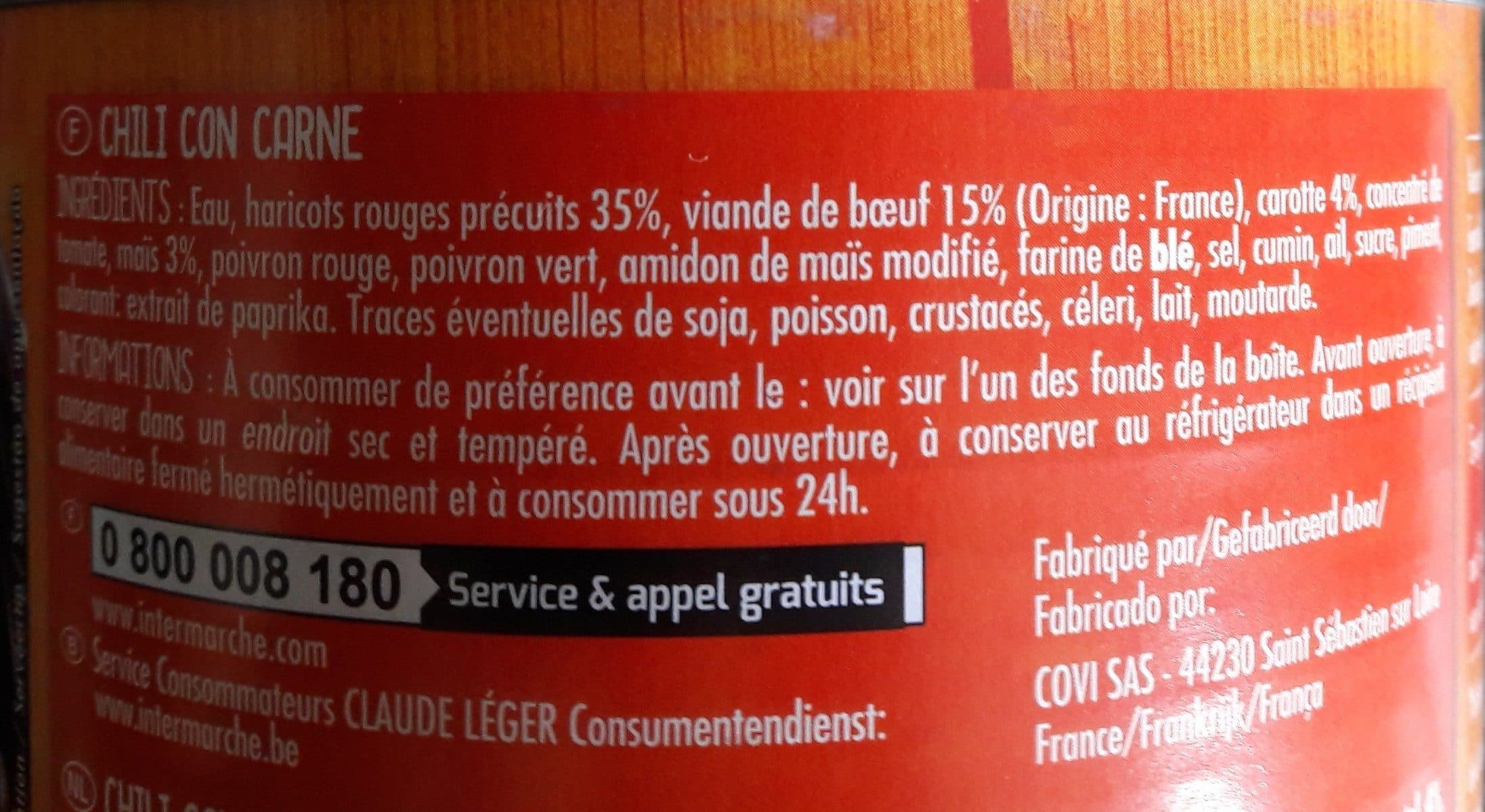 Monique ranou Chili con carne packshot