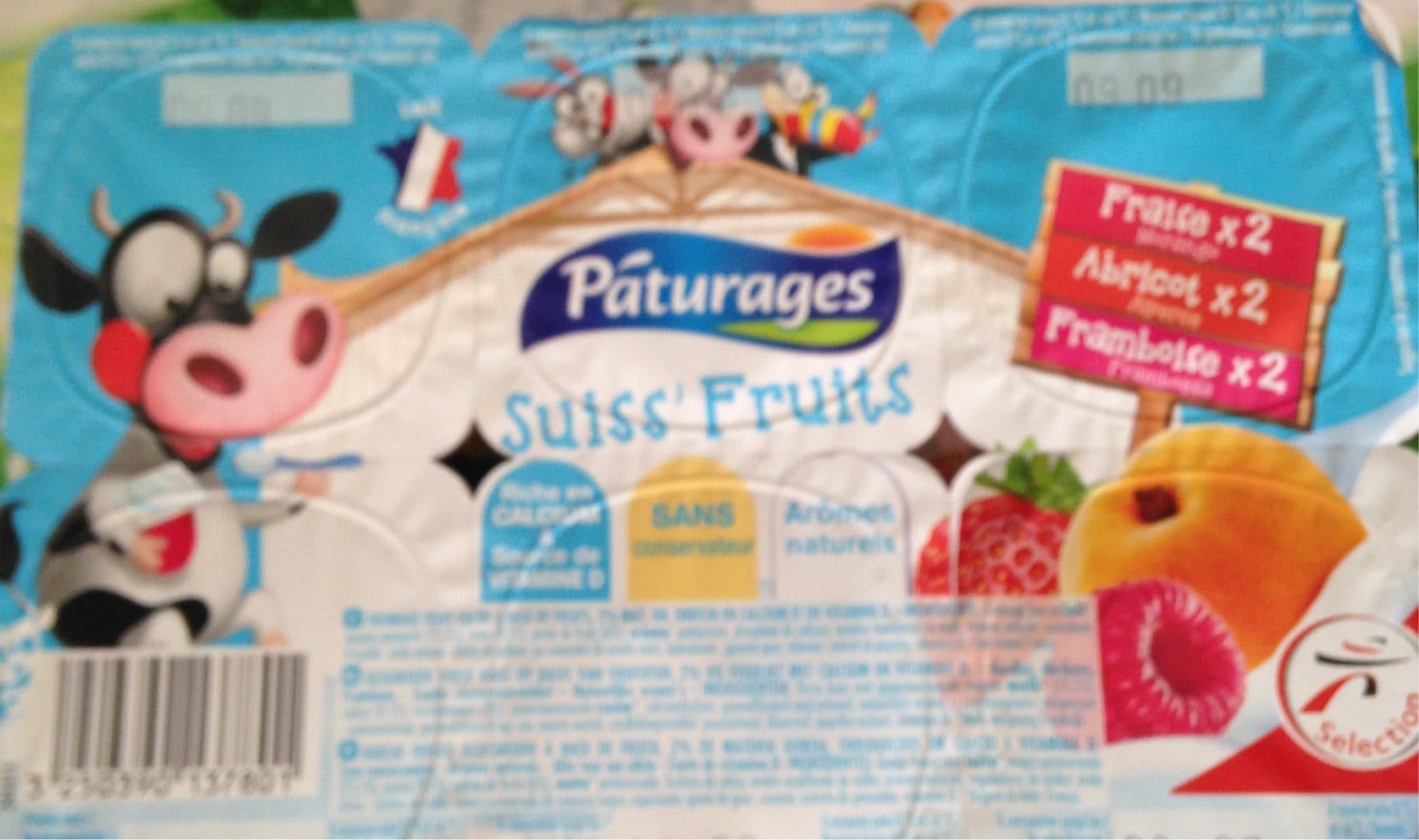 Pâturages Suiss'Fruits packshot