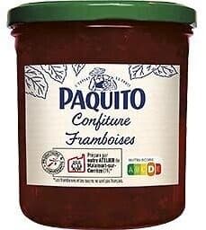 Intermarché CONFITURE de framboises 50% fruits packshot