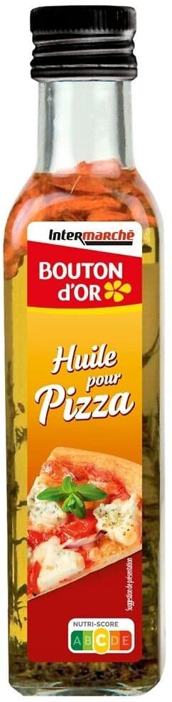 Bouton d'or Huile pour pizza 25cl packshot