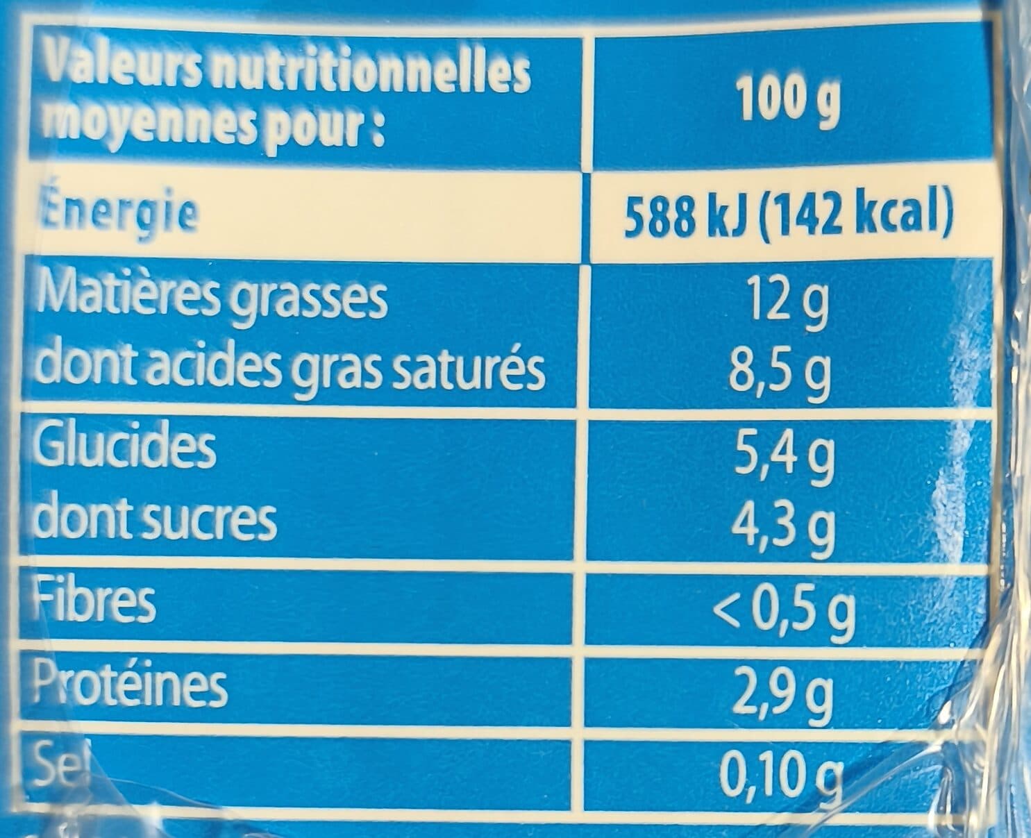 Paturages Crème légère fluide packshot