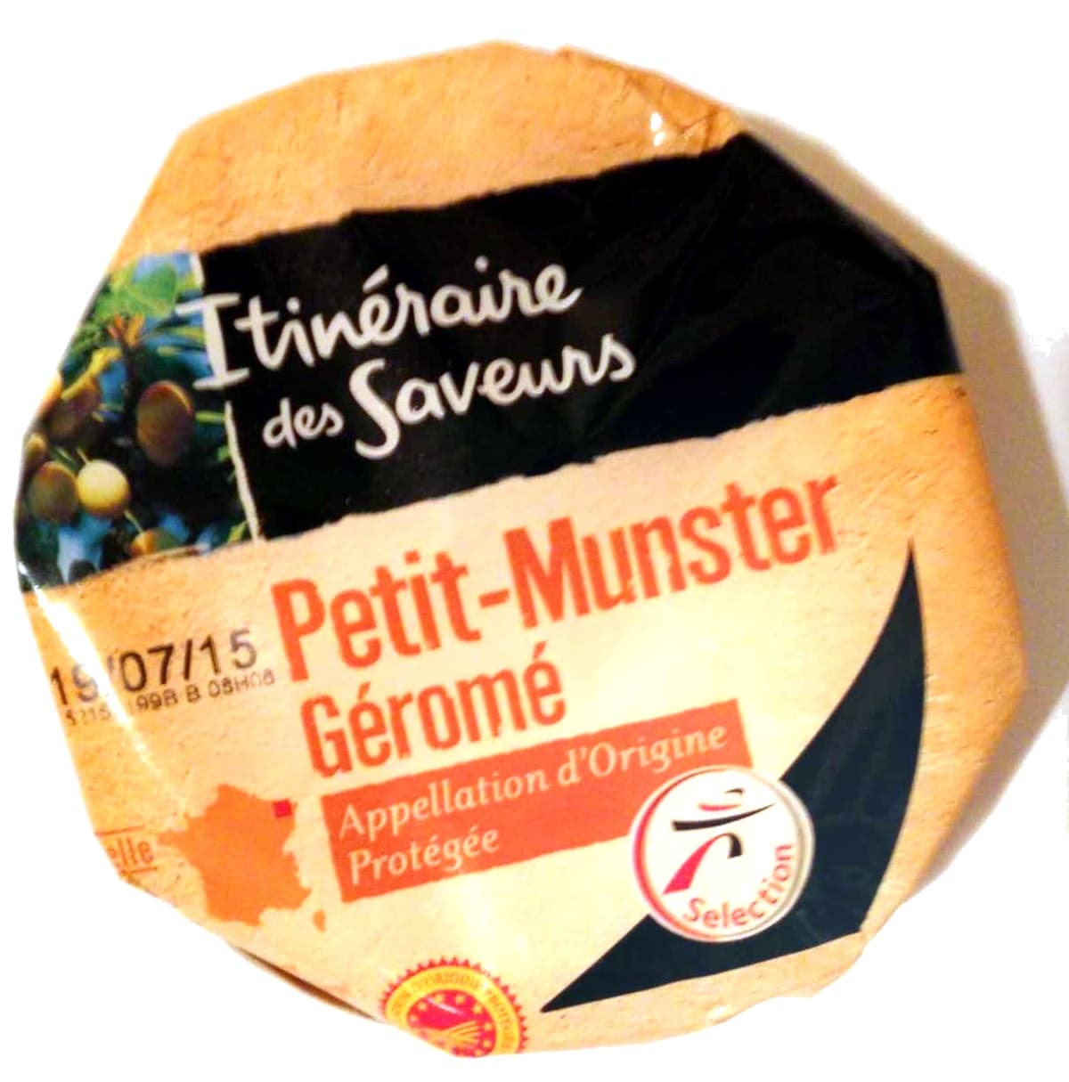 Itinéraire des saveurs Petit-Munster Géromé AOP (29% MG) packshot