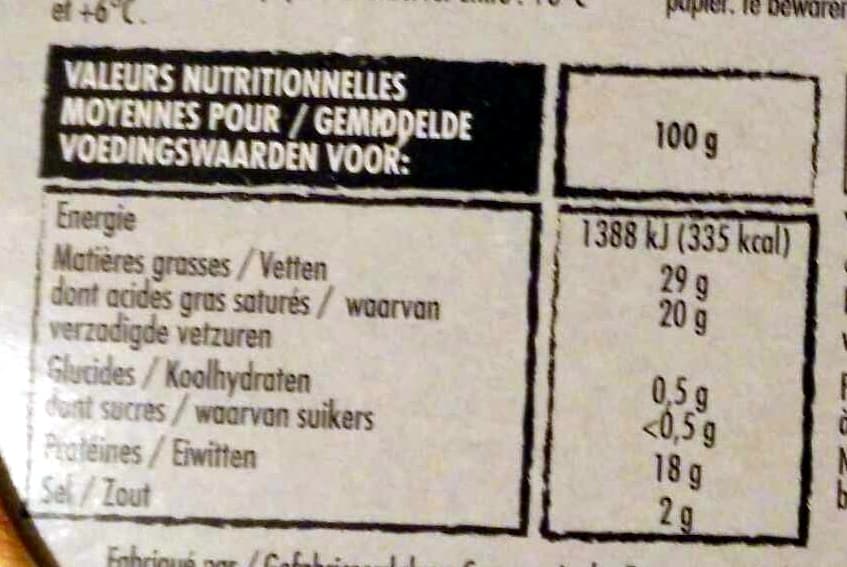 Itinéraire des saveurs Petit-Munster Géromé AOP (29% MG) packshot