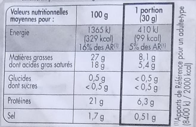 Itineraire de nos regions Reblochon aop lc 450g packshot