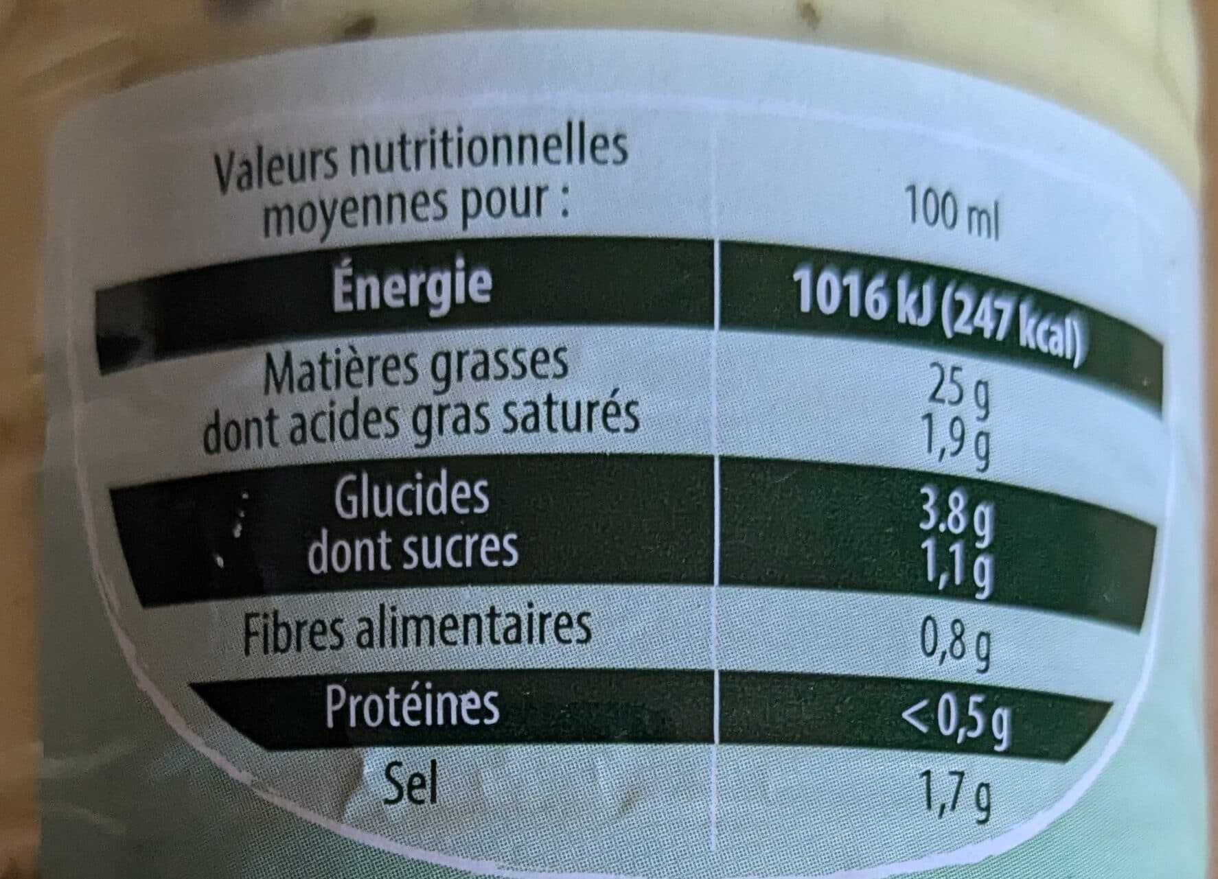 Bouton d'or Vinaigrette Fines Herbes 500ml packshot
