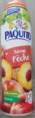 Paquito Sirop Pêche packshot