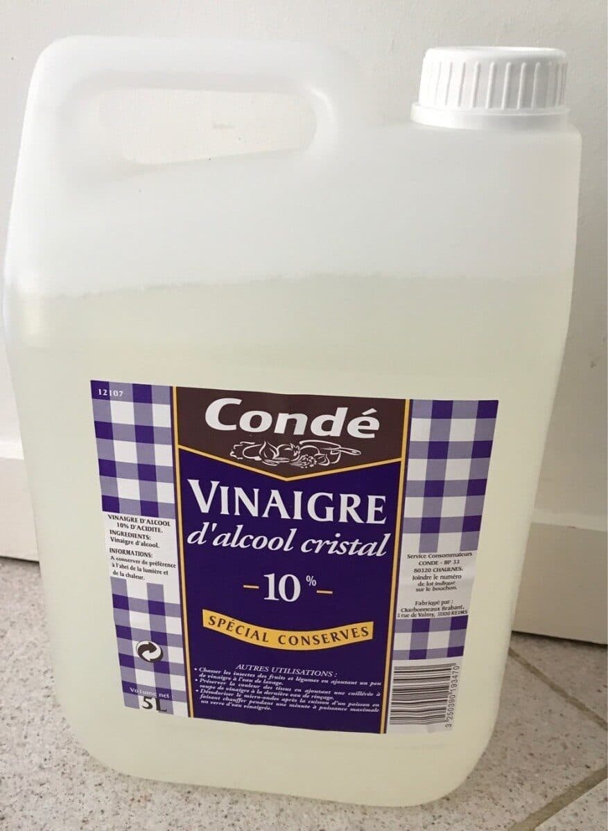 Condé Vinaigre d'alcool cristal 10 % packshot