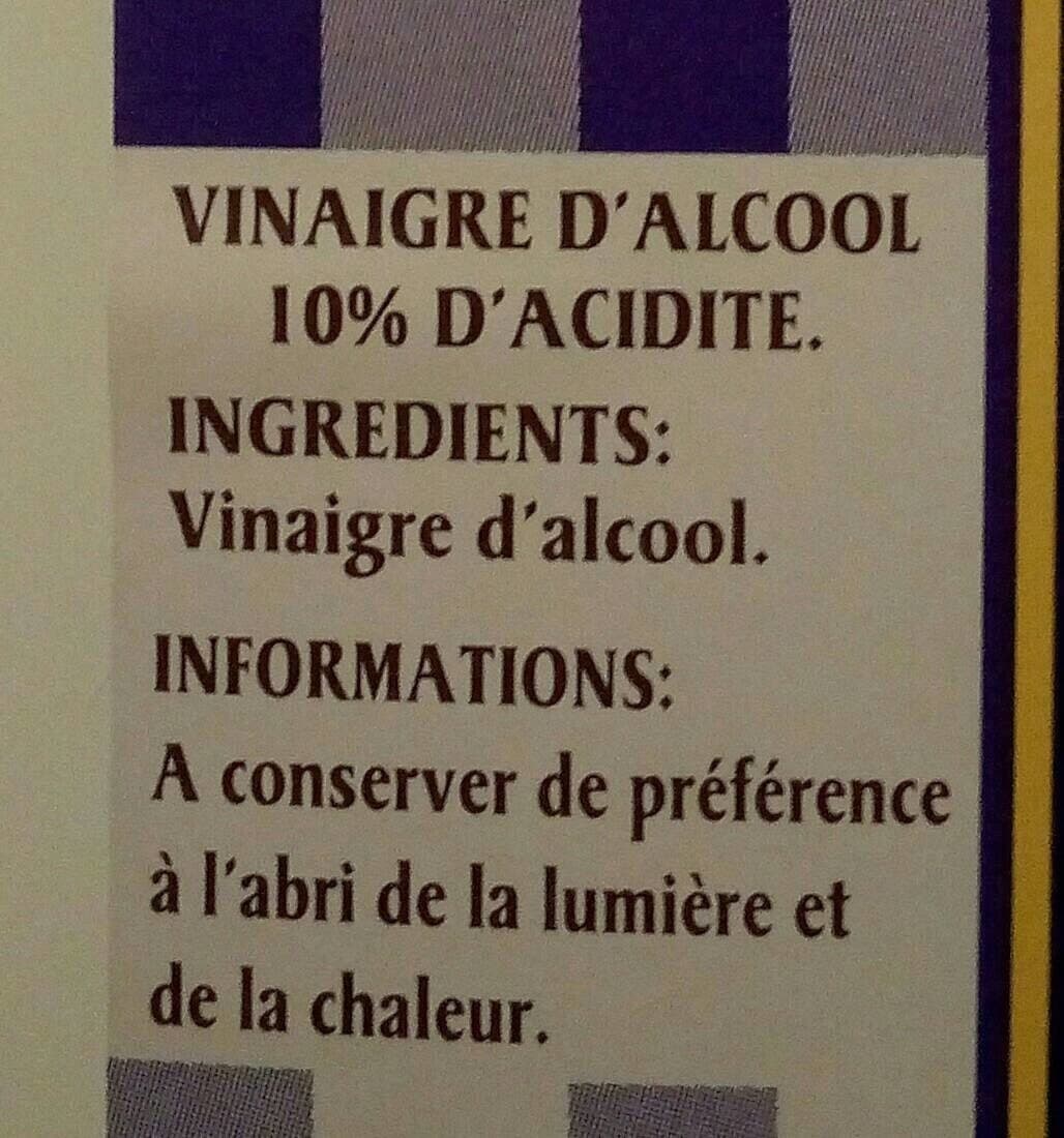 Condé Vinaigre d'alcool cristal 10 % packshot