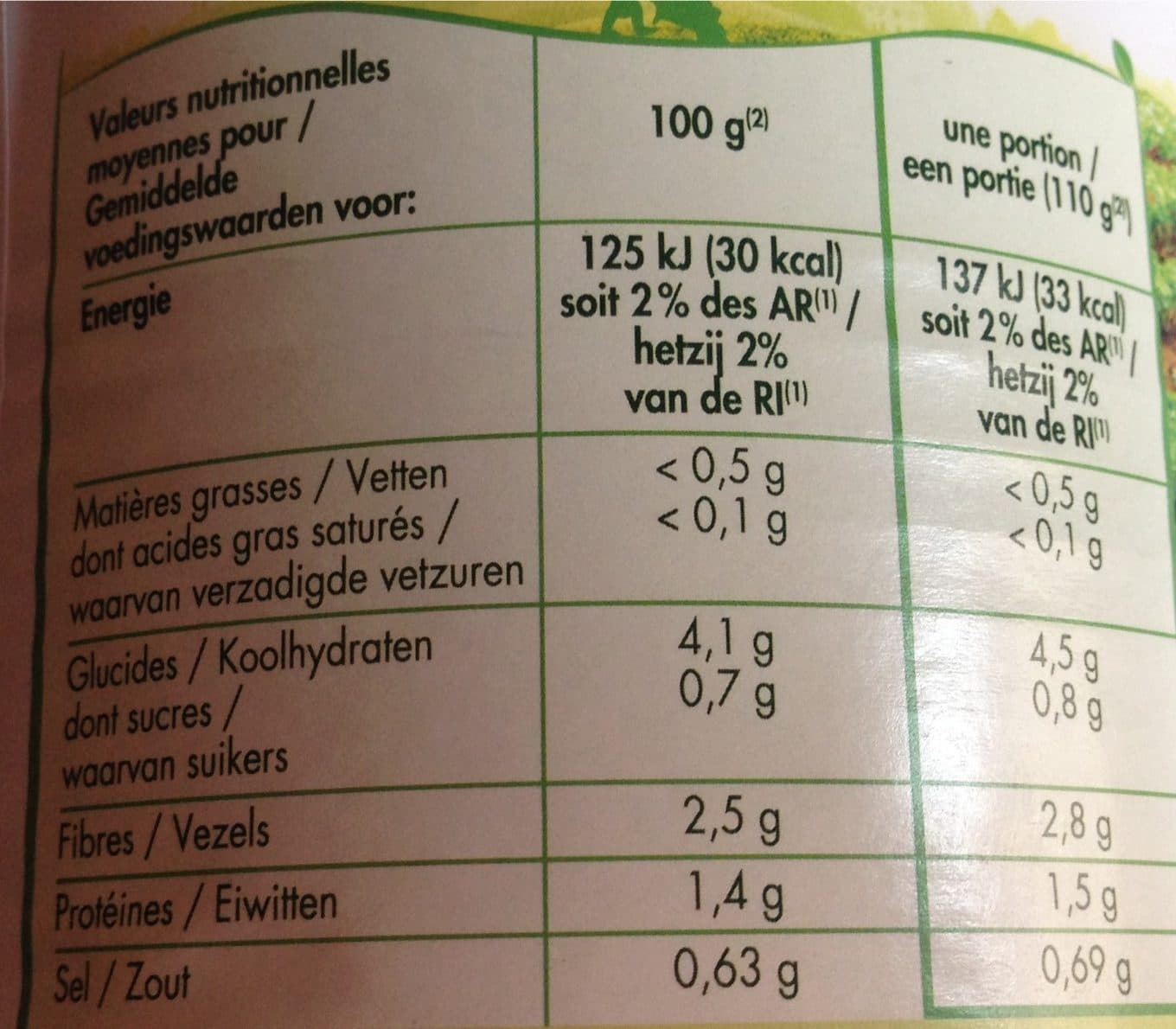 Intermarché Haricots beurre très fins - 4/4 packshot