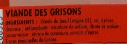 Itinéraire des Saveurs Viande des grisons packshot