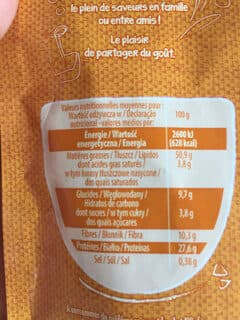 Bouton d'or Amandes grillées et salées packshot