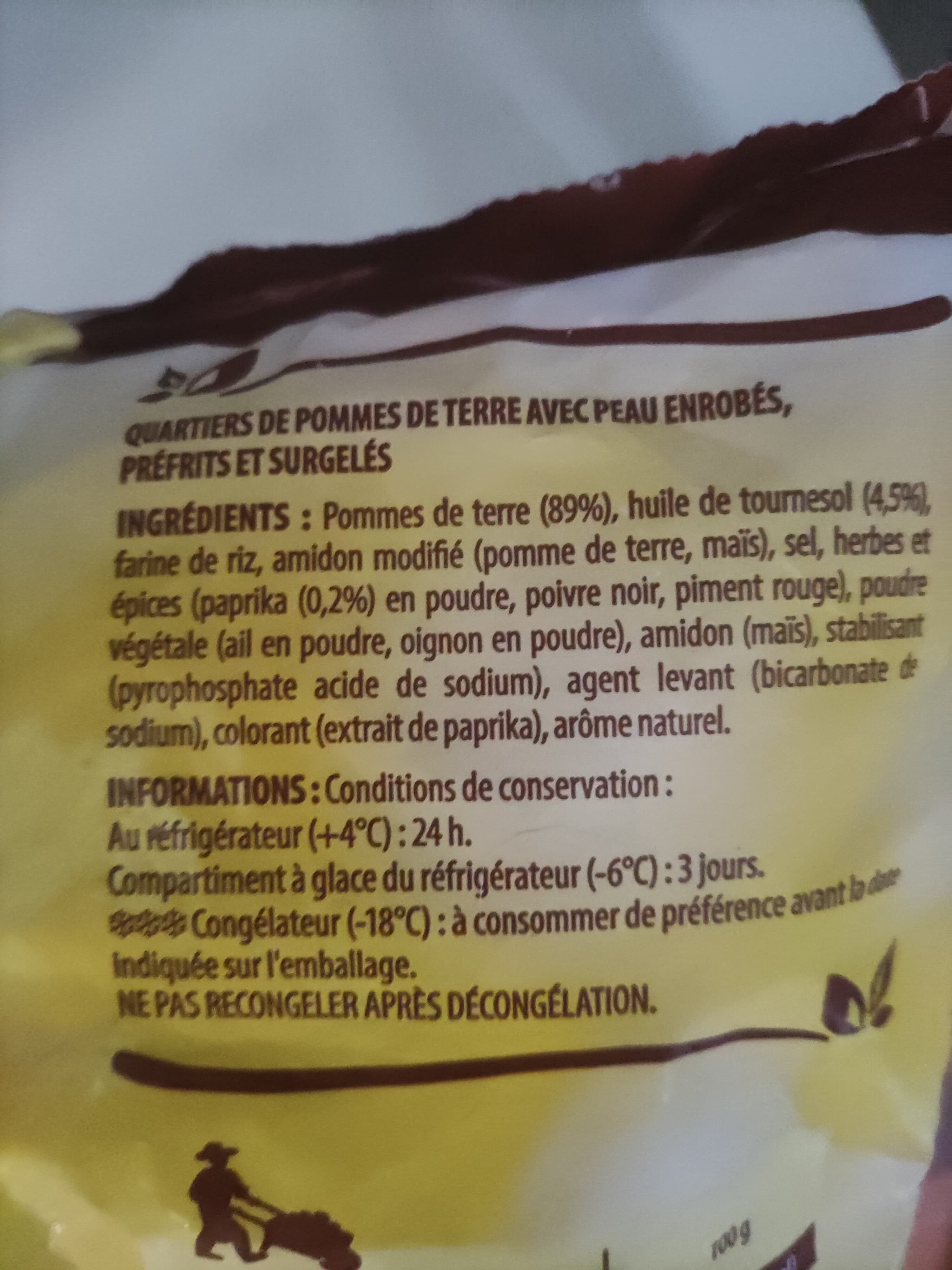 Bouton d'or Pom'Potatoes paprika 600g packshot