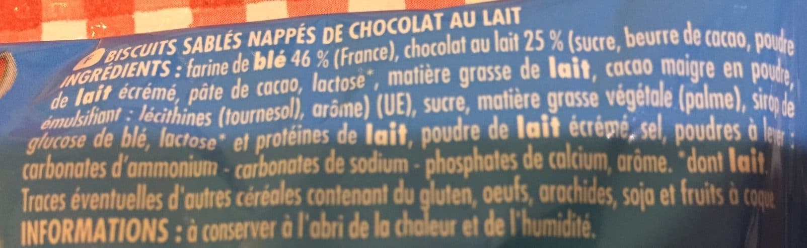 Chabrior Choco'lettres - 140g - P'tits Prods packshot