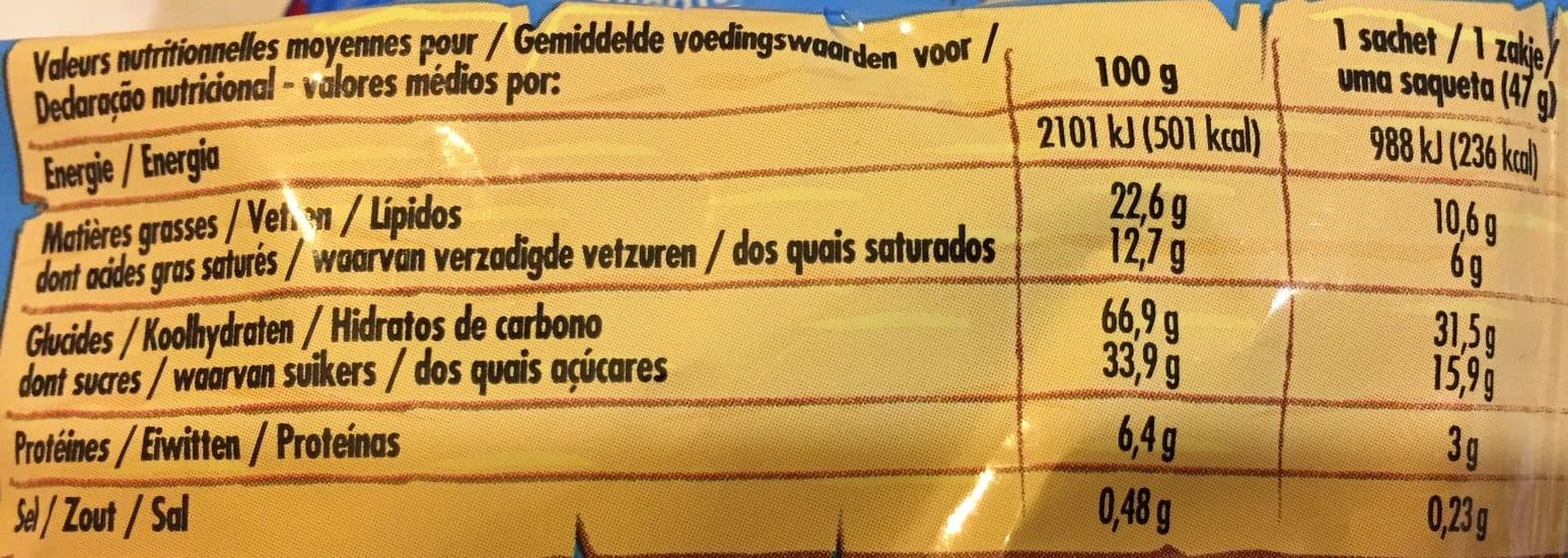 Chabrior Choco'lettres - 140g - P'tits Prods packshot