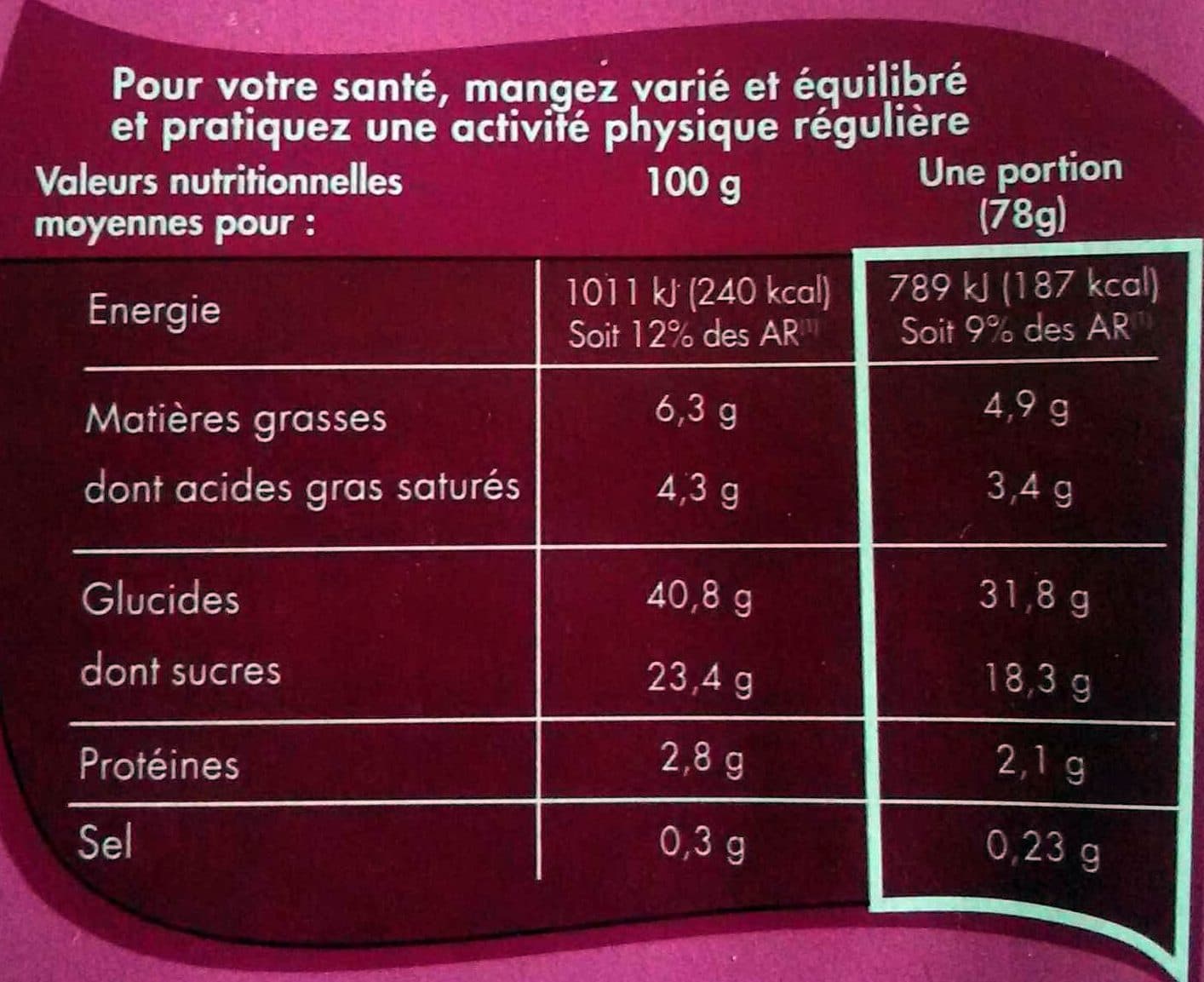 Adelie Tarte aux framboises packshot