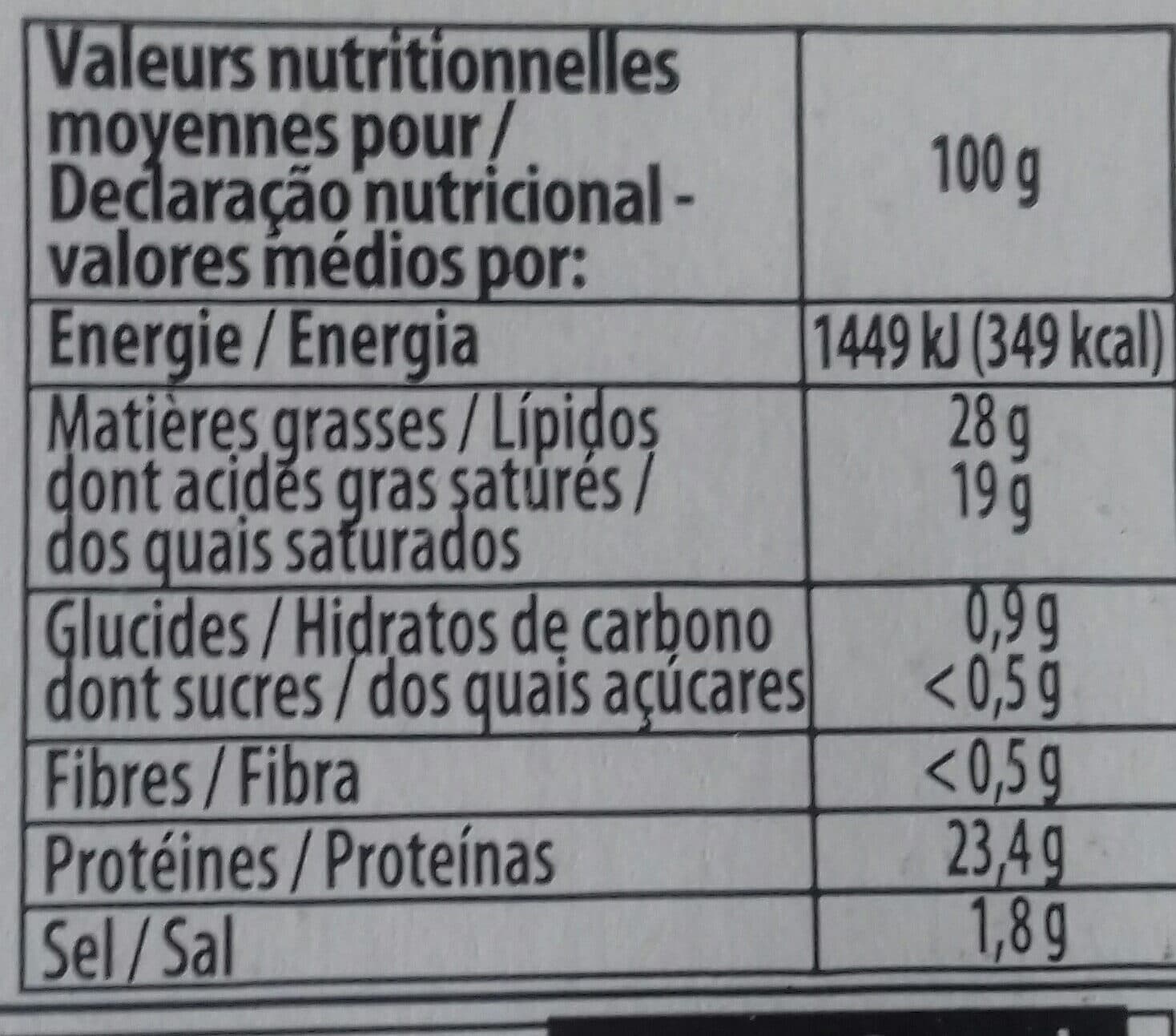 Páturages Raclette nature 400g packshot