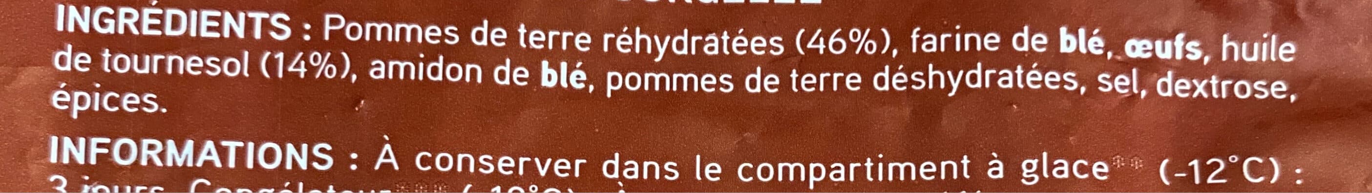 Netto Pommes Dauphines 500g packshot