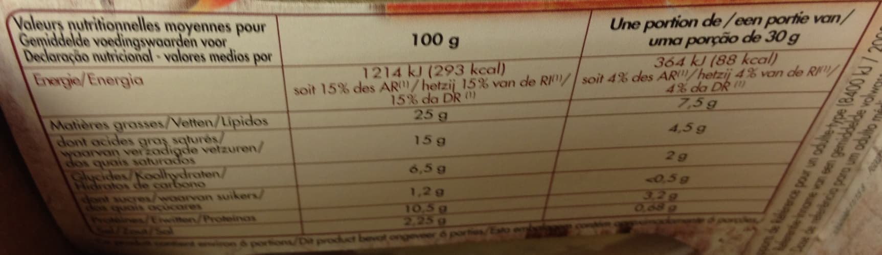 Fromagerie Lincet Saint Julien Spécialité aux noix packshot