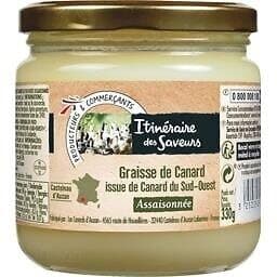 Itinéraire des saveurs Graisse de canard 330g (bocal) packshot