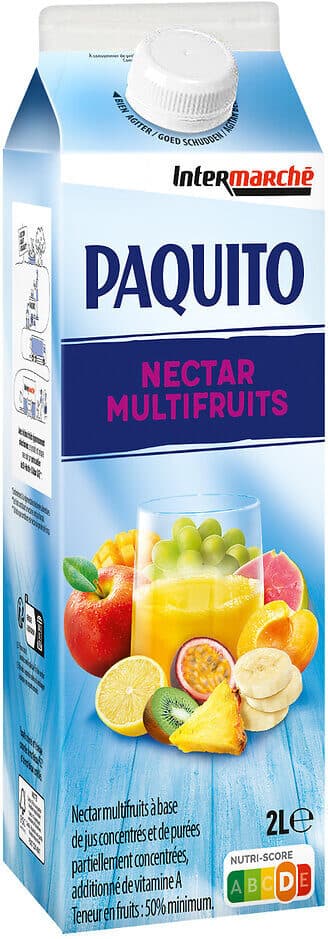 Paquito Paquito Nectar Multifruits - BK 2L packshot