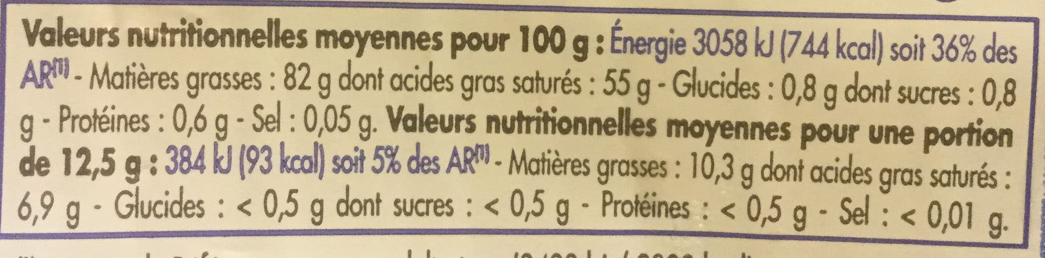 Pâturages Beurre doux packshot