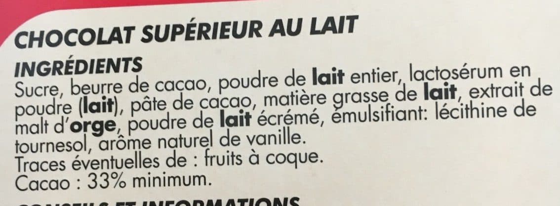 Netto Tablette dégustation Chocolat au lait - 100g packshot