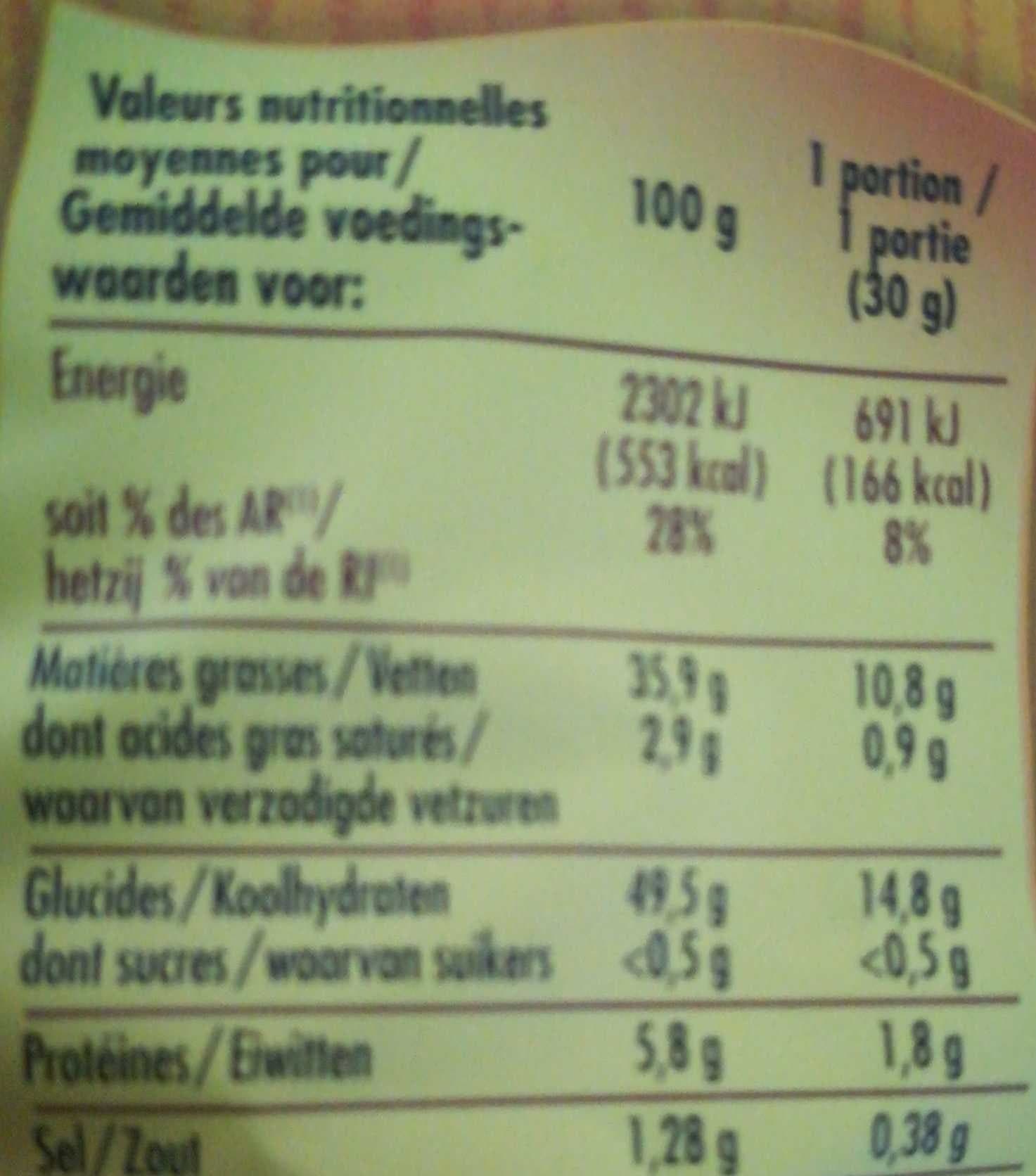 Bouton d'or Chips à l'ancienne - 6x30 g packshot
