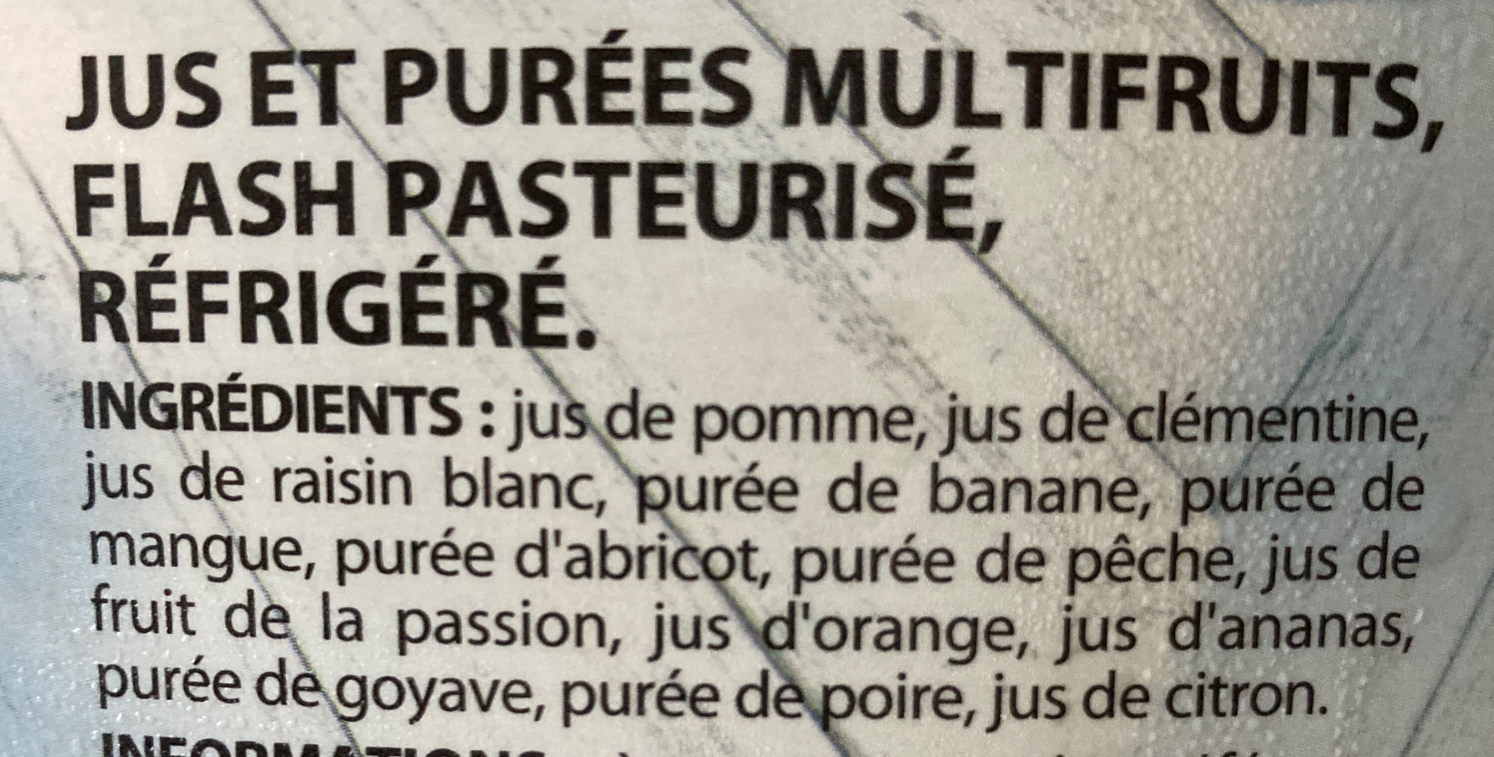 Paquito Pur jus multifruits brique 1l packshot