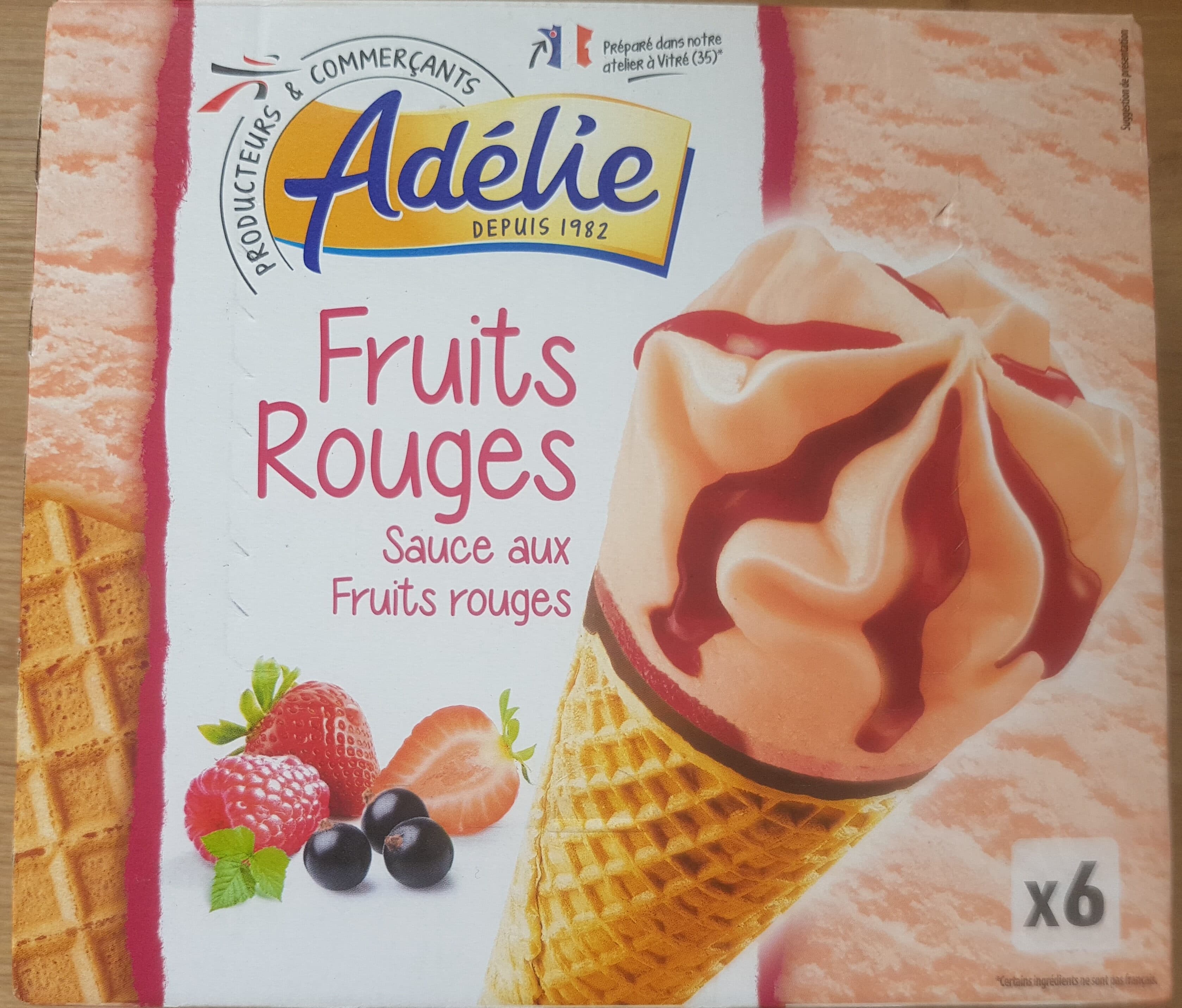 Adelie Cônes Fruits Rouges packshot