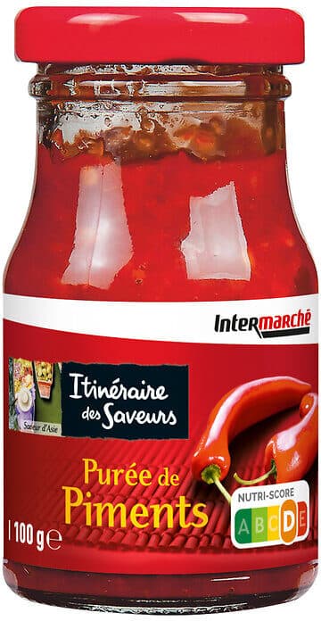 Itinéraire des Saveurs Purée de piments - 100g packshot