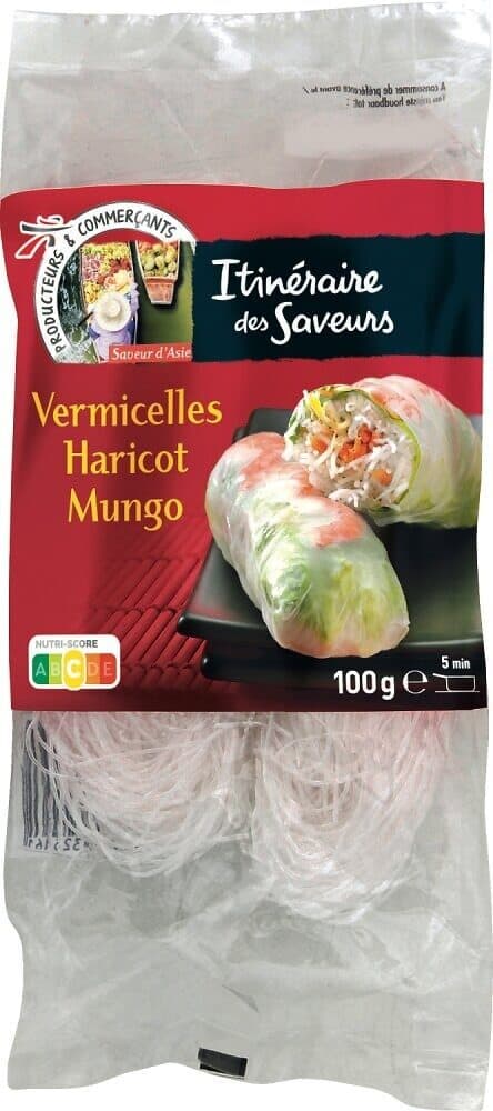 Intermarché Vermicelles haricot mungo 100g packshot