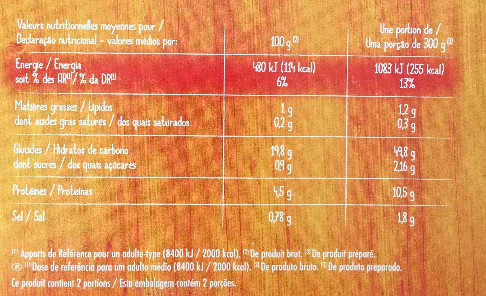 Monique ranou Couscous 9 légumes 525g packshot
