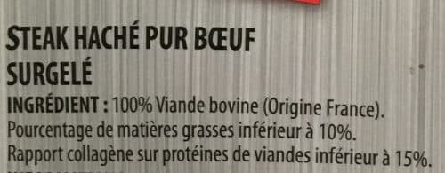 Jean Rozé Steak hache 10% 1kg packshot