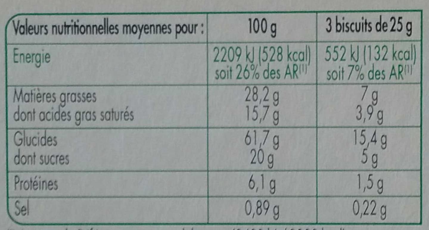 Netto PALMIER NATURE 100g packshot