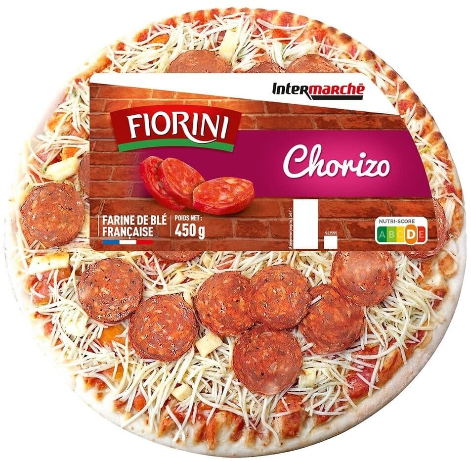 Fiorini Pizza 450g - chorizo packshot