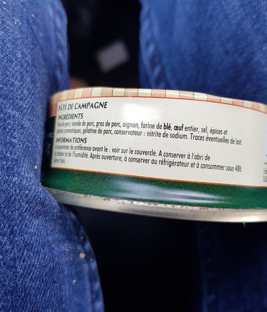 Monique Ranou Pâté de campagne - 3 x 80 g packshot