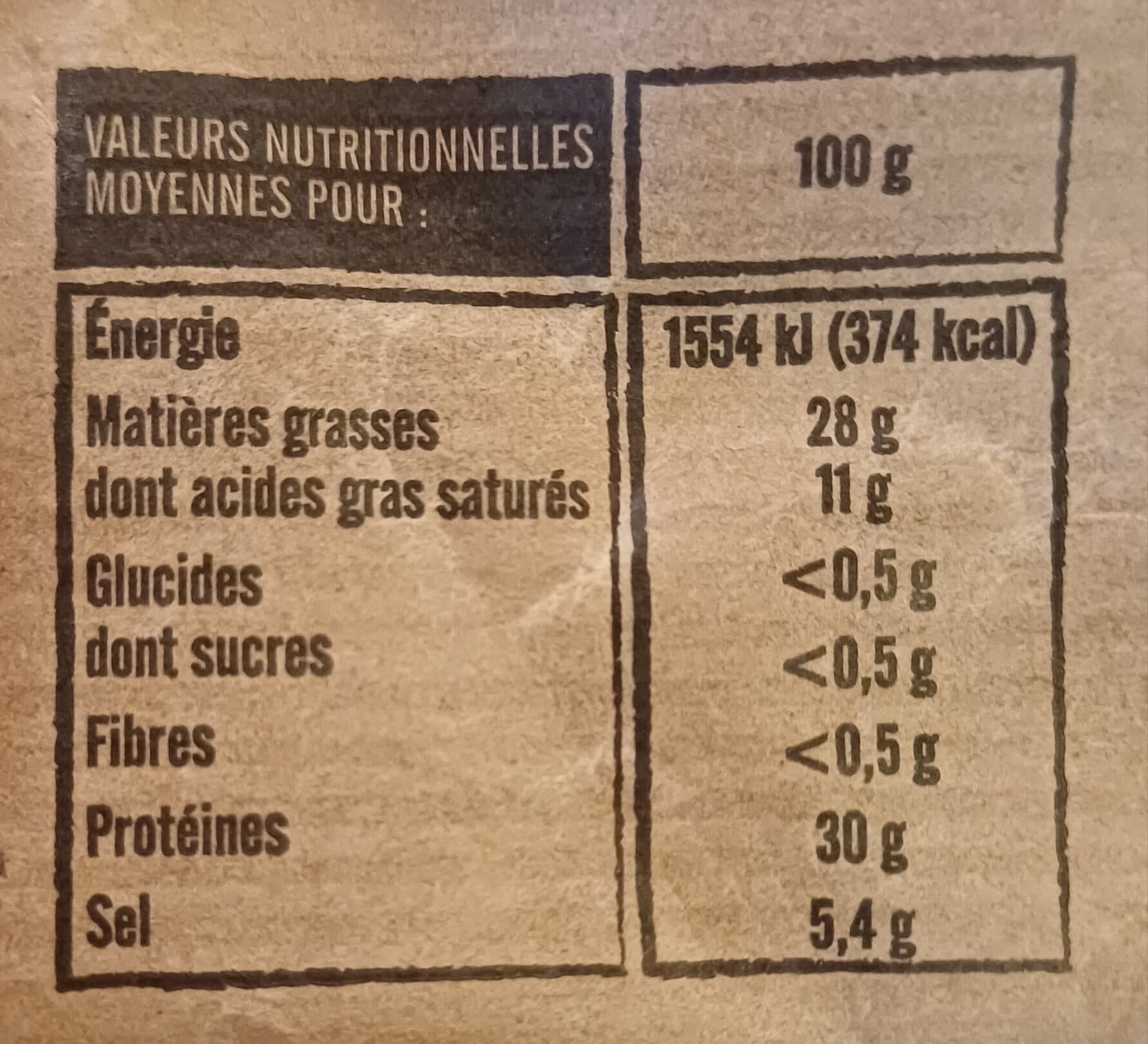 Intermarché LS saucisson auvergne LR 300G packshot