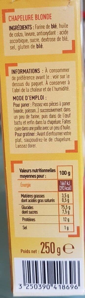 Netto Chapelure packshot