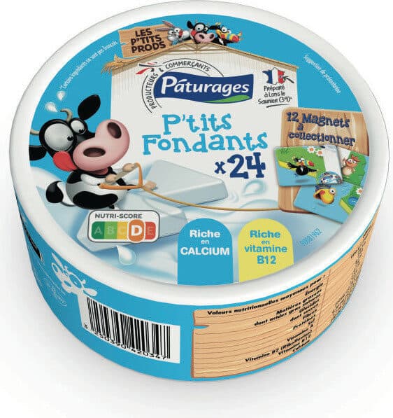 Les Mousquetaires Fromages p'tits fondants packshot