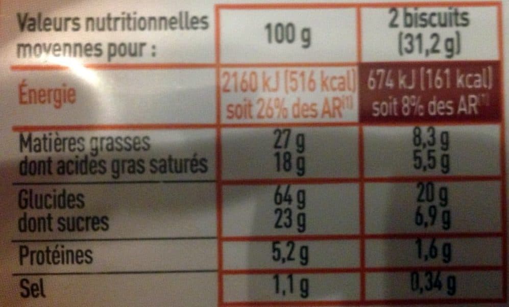 Netto Palets Bretons Pur Beurre 125g packshot