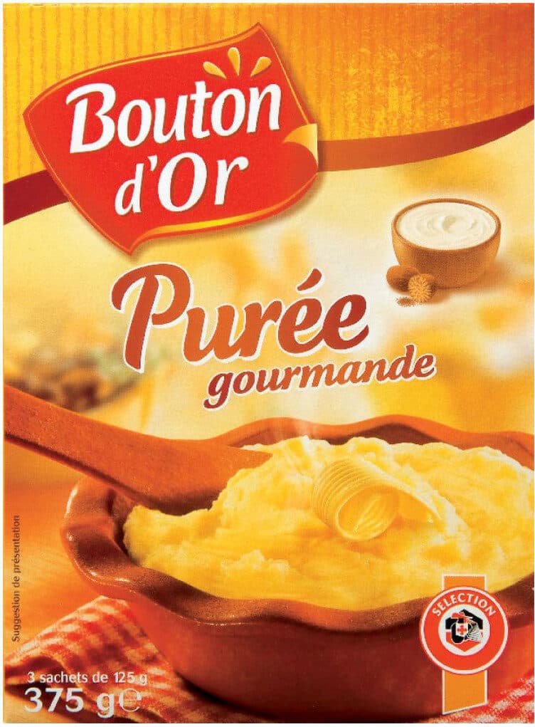 Bouton d'or Puree gourmande packshot