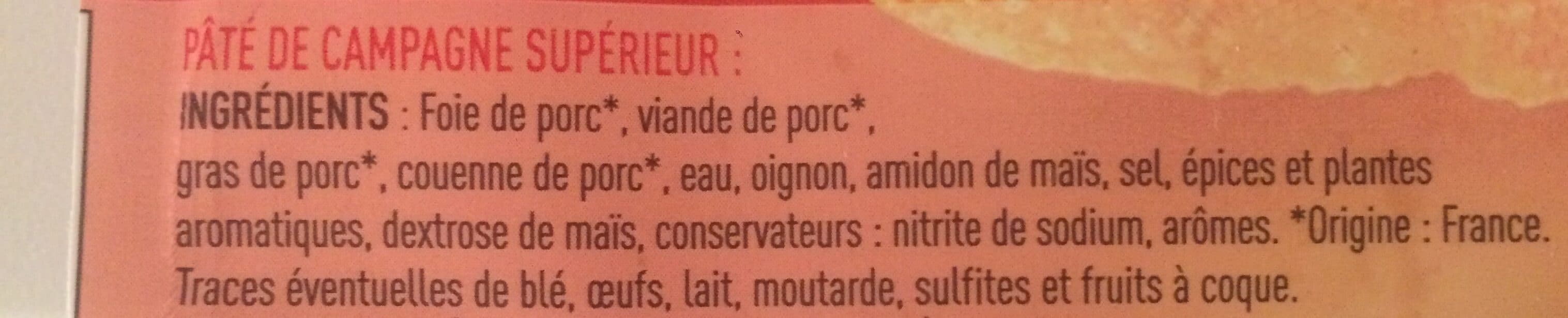 Netto PATE DE CAMPAGNE RECETTE TRADITIONNELLE 200g packshot