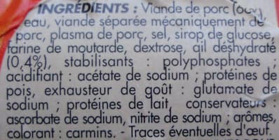 Les Mousquetaires Saucisson a l'ail gout fume 400g packshot