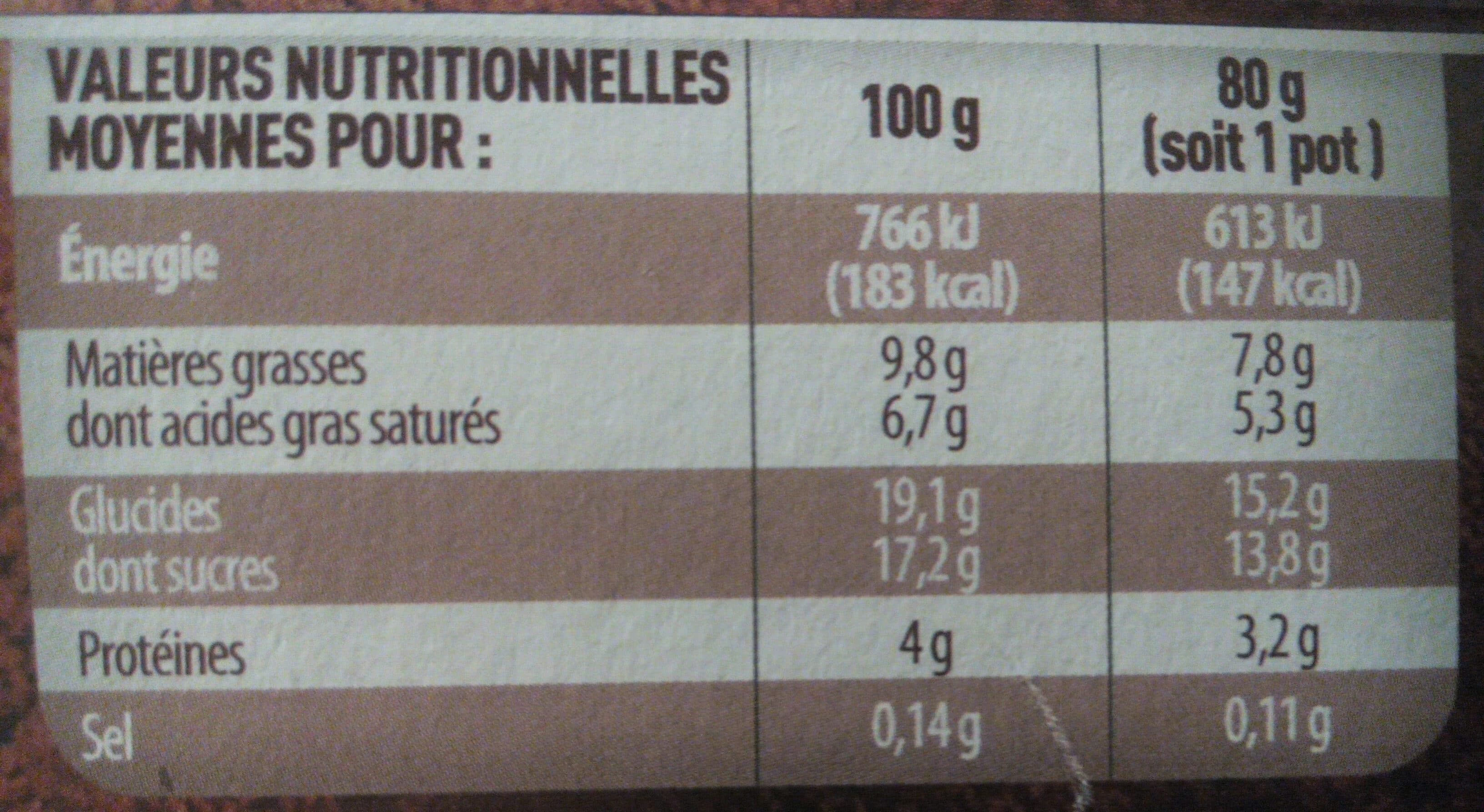 Paturages Mousse liegeoise chocolat 4x80g packshot