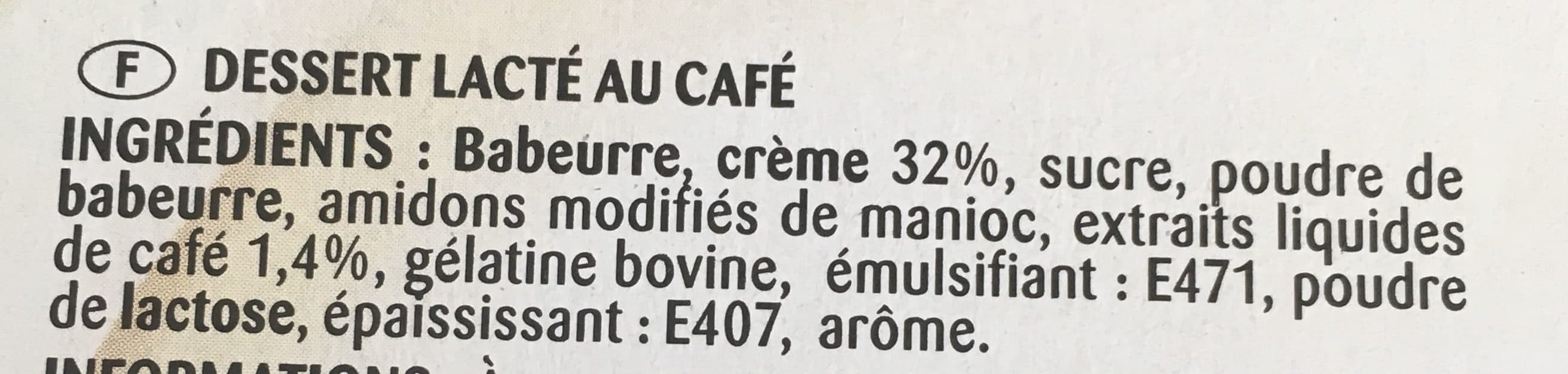 Paturages Mousse liegeoise cafe 4x80g packshot
