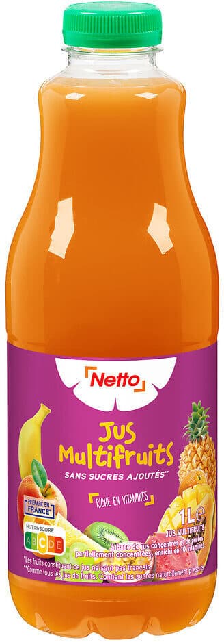Netto Abc multivitamine - 10 vitamines pet 1l packshot