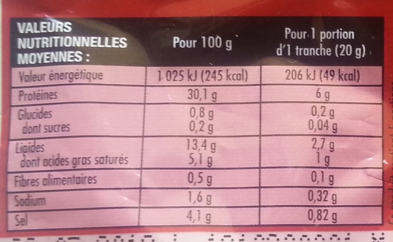 Itinéraire des saveurs Jambon Serrano packshot